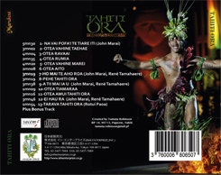 iTO-001 ^q`EI(Tahiti Ora) wC@ECE^q`2011 Marukoa(}RA)CD